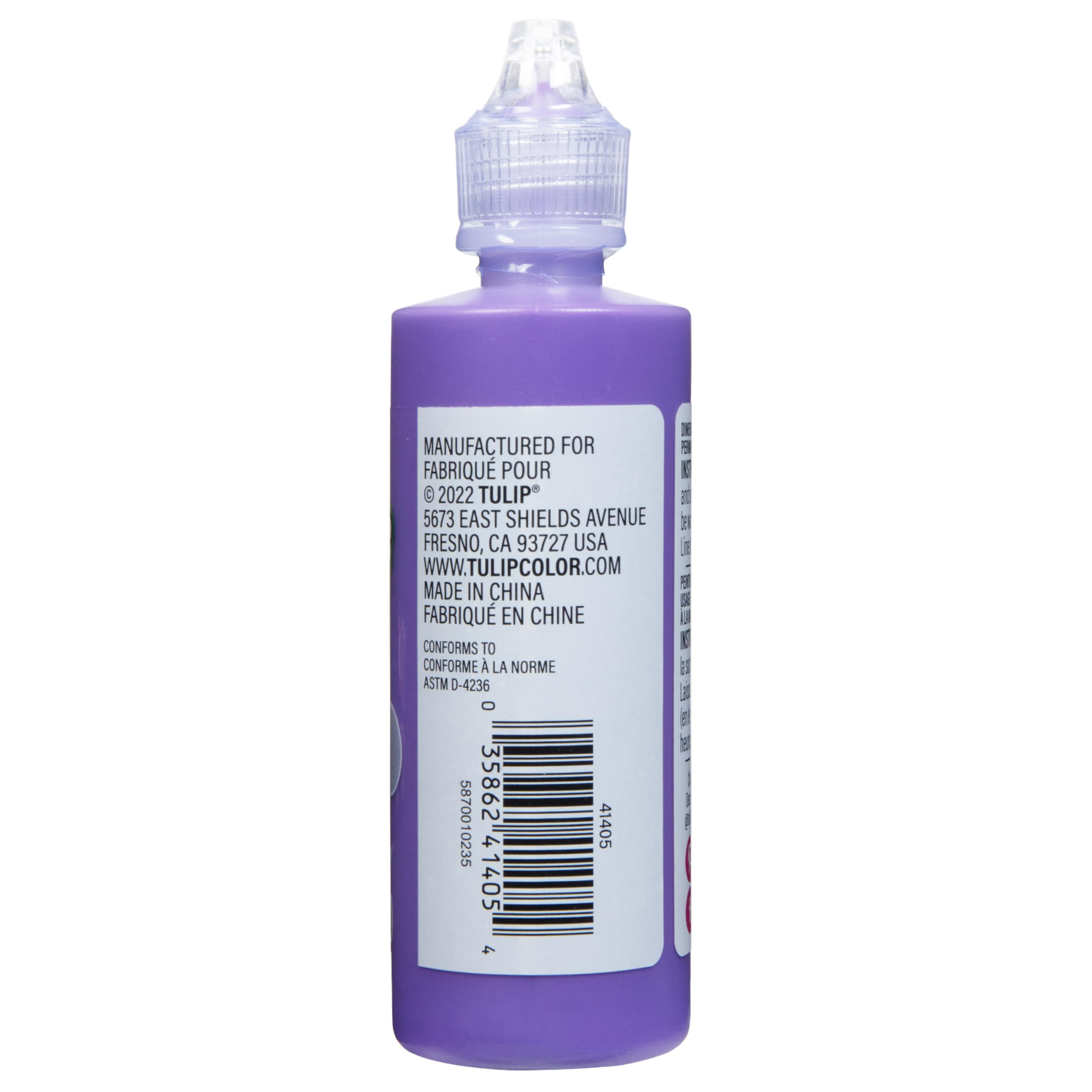 Amazon.com: TULIP 41405 Dimensional Fabric Paint 4oz Slick