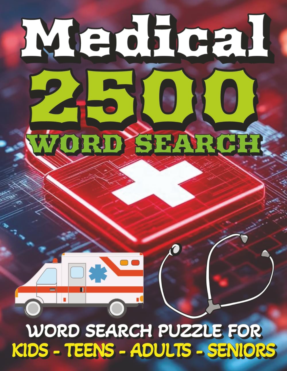 Medical Word Search Puzzle book 2026