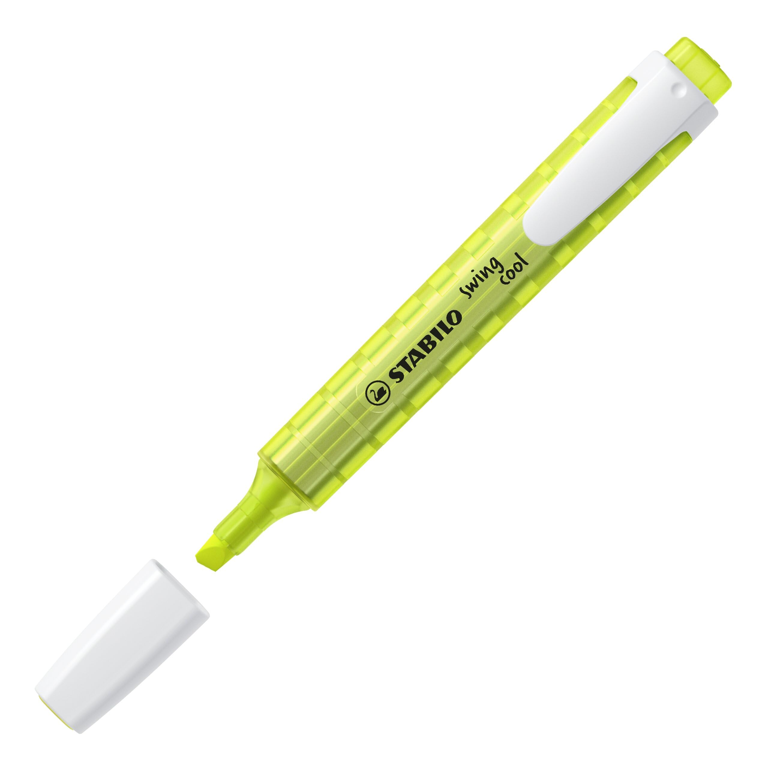 STABILO - Marcador fluorescente - Set de mesa de 30 marcadores con 15 BOSS ORIGINAL y 15 swing cool