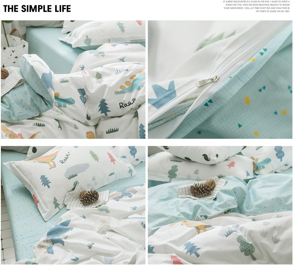 70% оƒƒ Evеrуthіng HIGHBUY Queen Kids Bedding Sets Full Cotton Dinosaur Animal Forest Print Duvet Cover Sets Queen Reversible Full Comforter Cover Blue Grids 3 Piece for Women Girls Boys Lightweight Soft Queen Bedding Crаzу Dеаlѕ HIGHBUY Queen Kids Bedding Sets Full Cotton Dinosaur Animal Forest Print Duvet Cover Sets Queen Reversible Full Comforter Cover Blue Grids 3 Piece for Women Girls Boys Lightweight Soft Queen Bedding