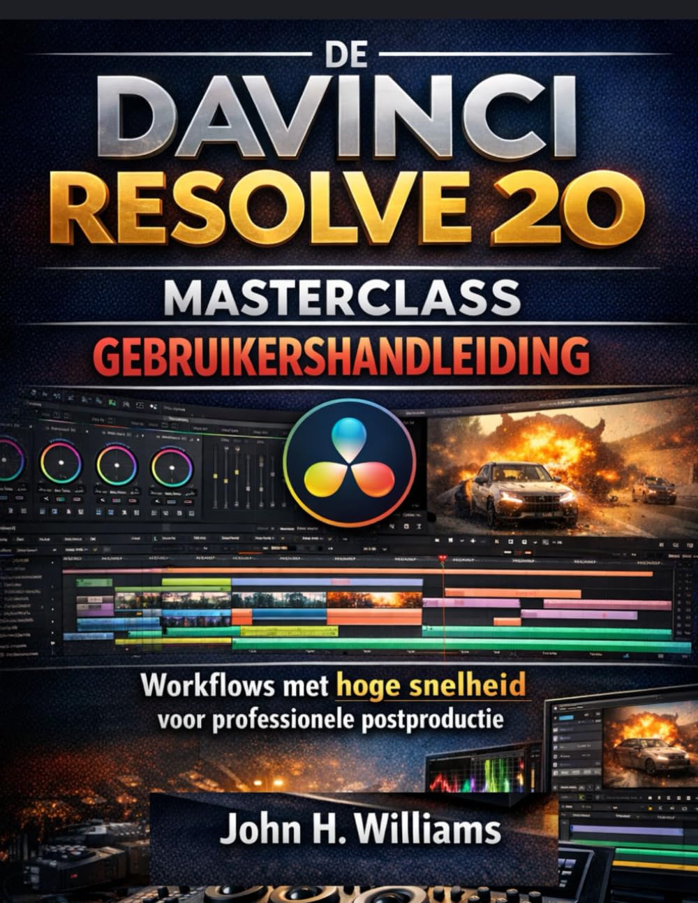 DE DAVINCI RESOLVE 20 MASTERCLASS GEBRUIKERSHAND LEIDING: Workflows met hoge snelheid voor professionele postproductie