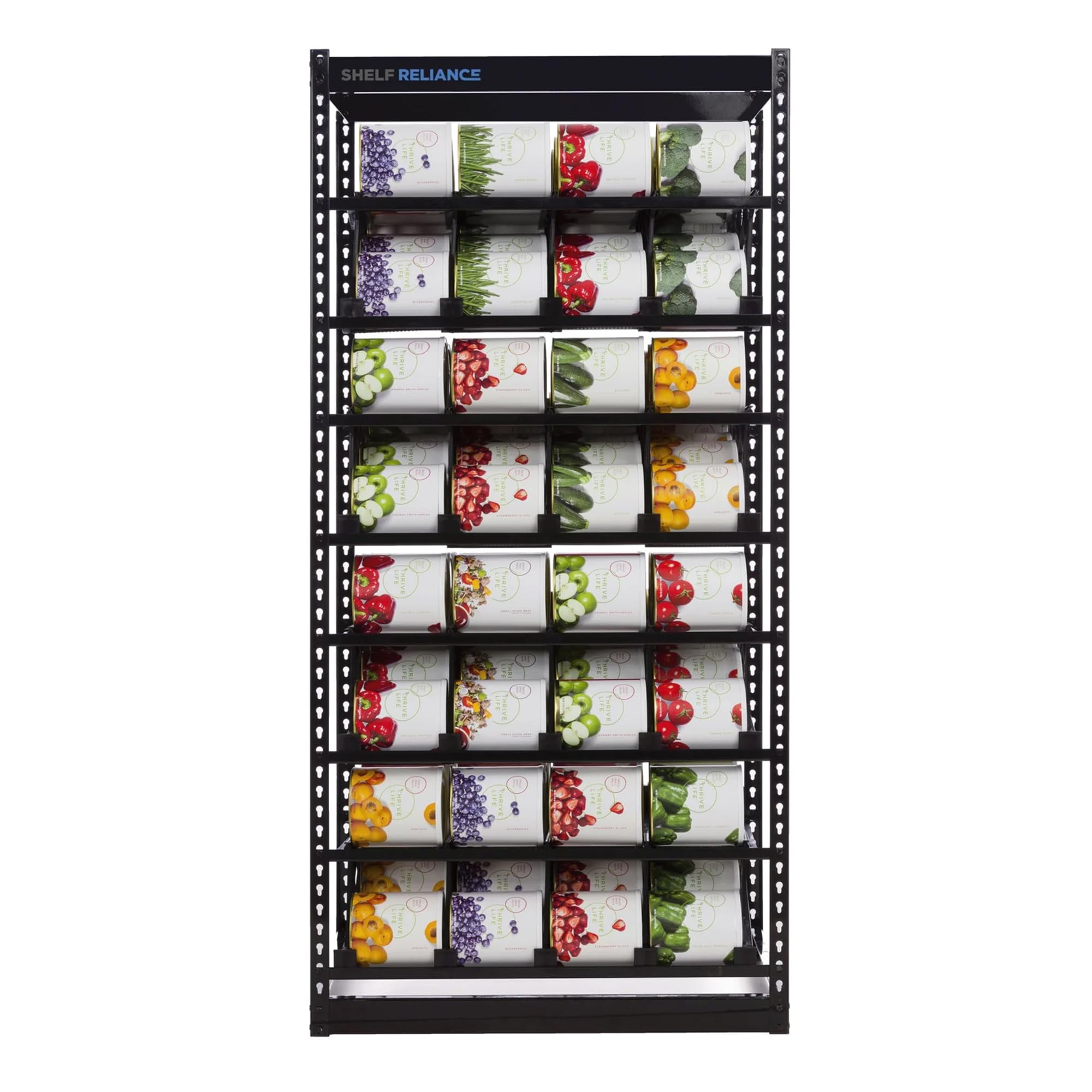 Shelf Reliance Maximizer Large Pantry Storage Can Organizer