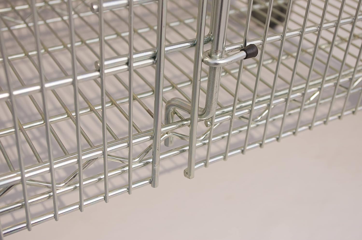 Wire Security Cart with Adjustable Shelves, Heavy Duty Rolling carts,1,000 lb Load Capacity, 52 inx27 inx69 in