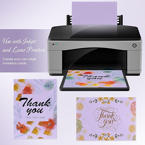 Miniatura 3 de 250 tarjetas de regalo de boda A7, sobres de 5 x 7 pulgadas, sobres de invitación con solapa en V para tarjetas de 5 x 7 pulgadas, sobres