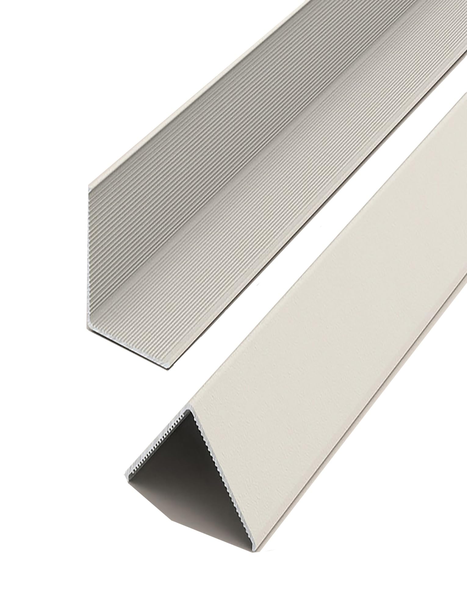 Aluminiowe ochraniacze narożników 39,4" - samoprzylepne metalowe osłony krawędzi do mebli, ścian i szafek, 1 szt.(Color2,20mm 130cm)
