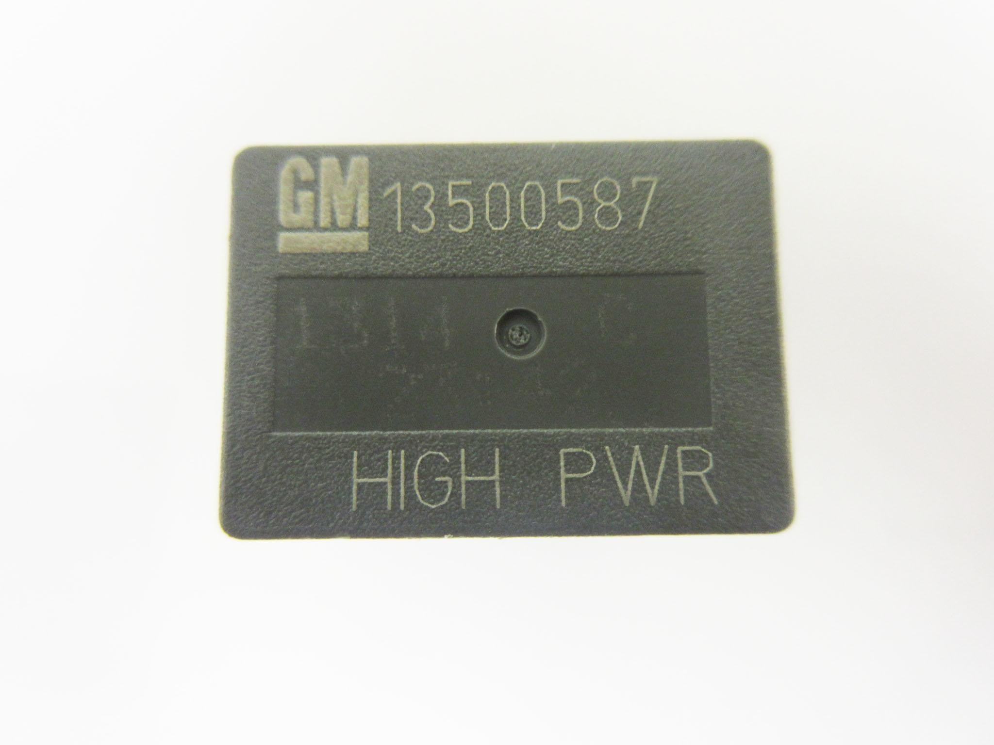 GM relé 13500587