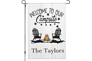 Personalized RV Signs: Welcome to Our Campsite Camping Signs 12x18