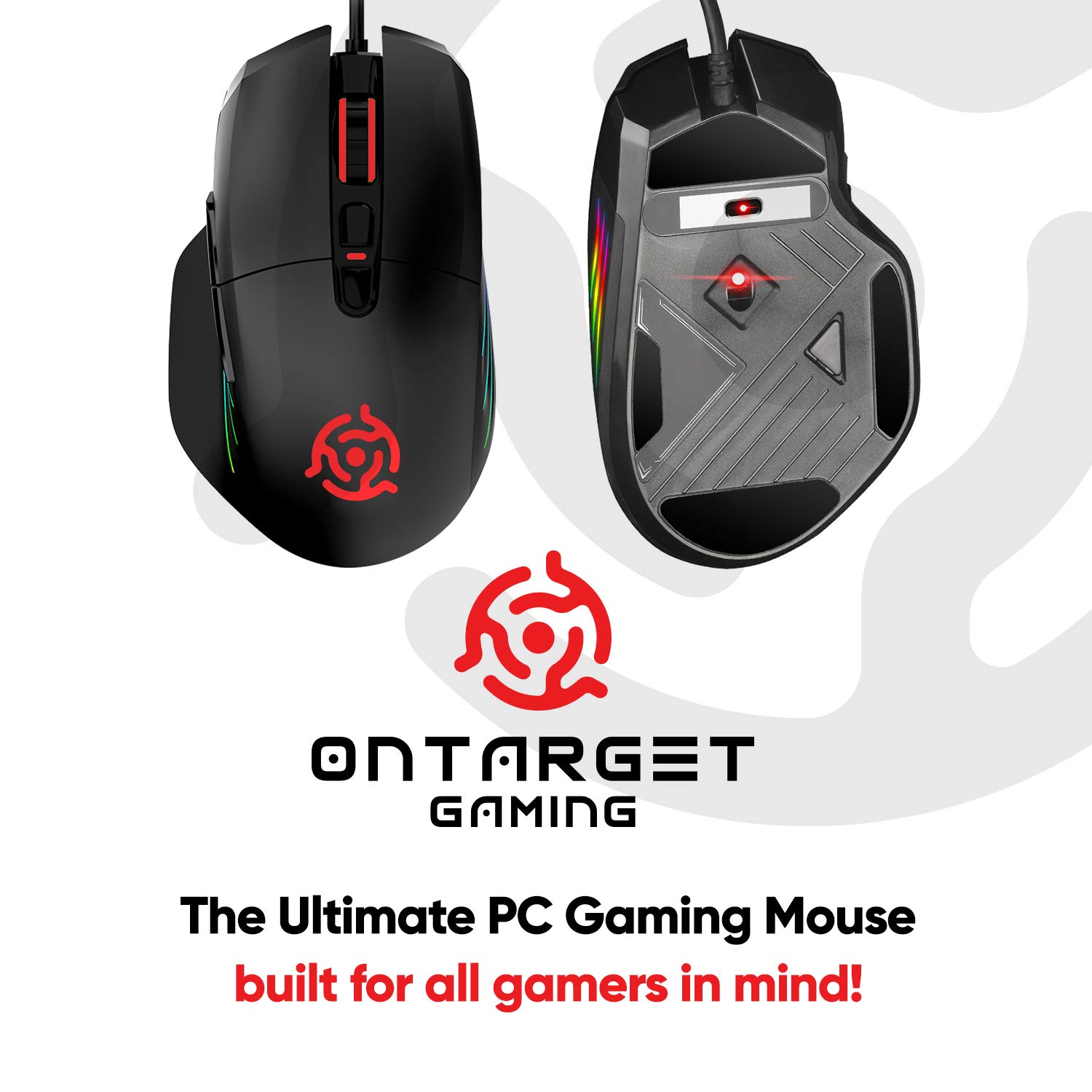Amazon.com: Gaming Mouse, GM21 Wired Gaming Mouse, Braided Cable