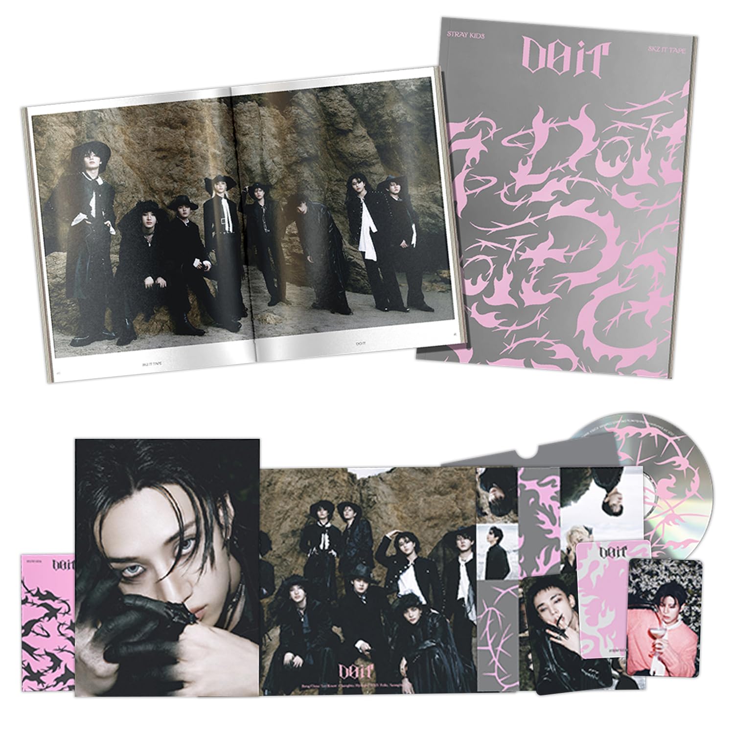 Straykids DO IT B&N アメリカ 特典 トレカ アリラン Amazon.com: Stray-Kids - SKZ IT TAPE DO IT IT Ver. Photobook R +