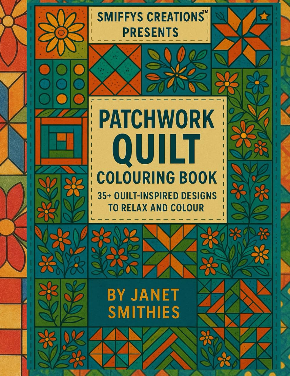 Patchwork Quilt Colouring Book: 35+ Beautiful Patterns for Creative Colourists