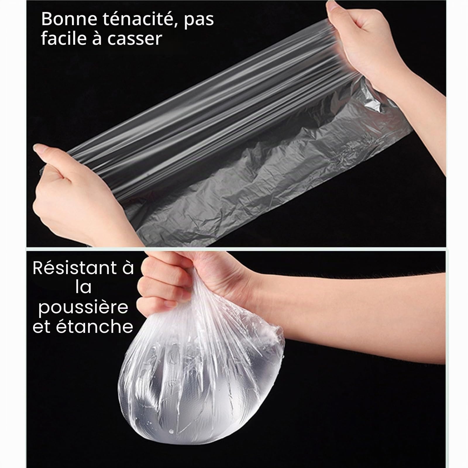 Lot de 100 housses de chaise de voiture transparentes jetables et anti-poussière