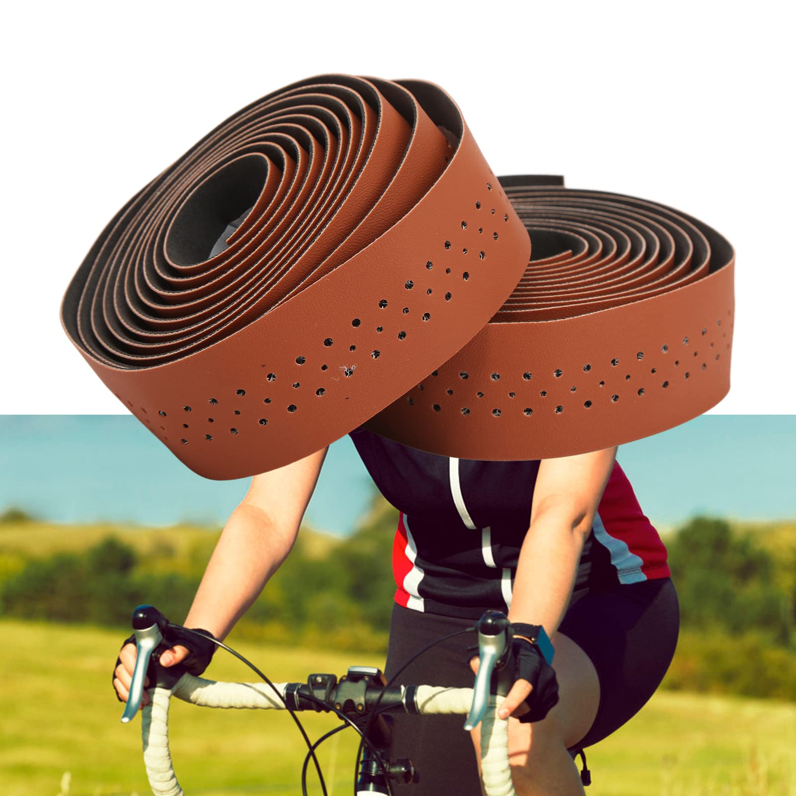 Motif Texturé Bbb Ruban De Guidon BBB Cycling UltraRibbon Gel | Antidérapant, Confort Amorti | Pour Route, VTT, Vélo Urbain BBB UltraRibbon Gel