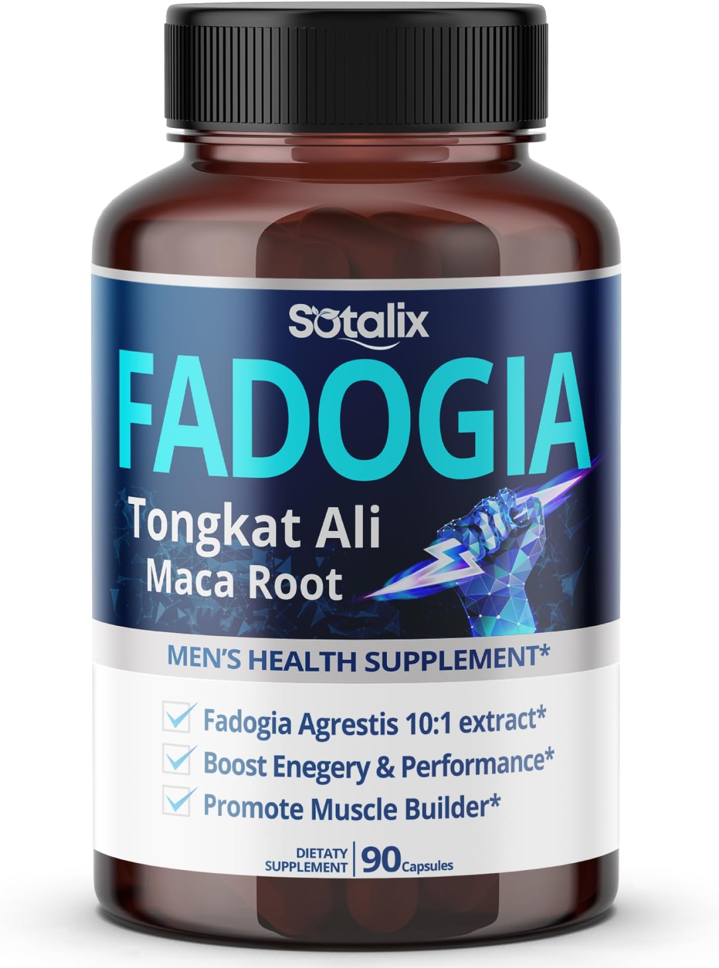 High Strength Fadogia Agrestis Capsules - Concentrated Formula with Maca Root - Support Immune, Energy (150 Count (Pack of 1))
