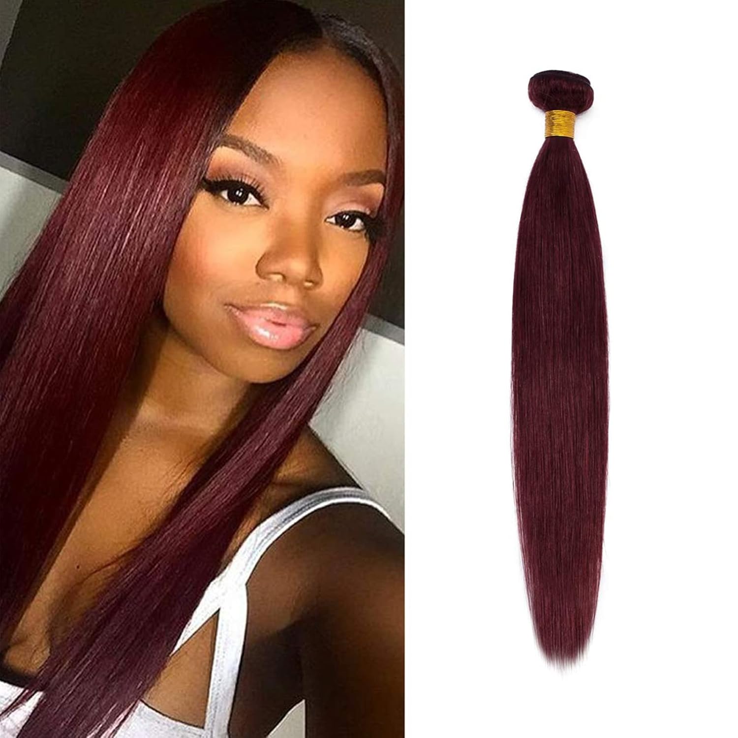 Benehair Human Hair Bundles 18 Inch Straight Bundles Human