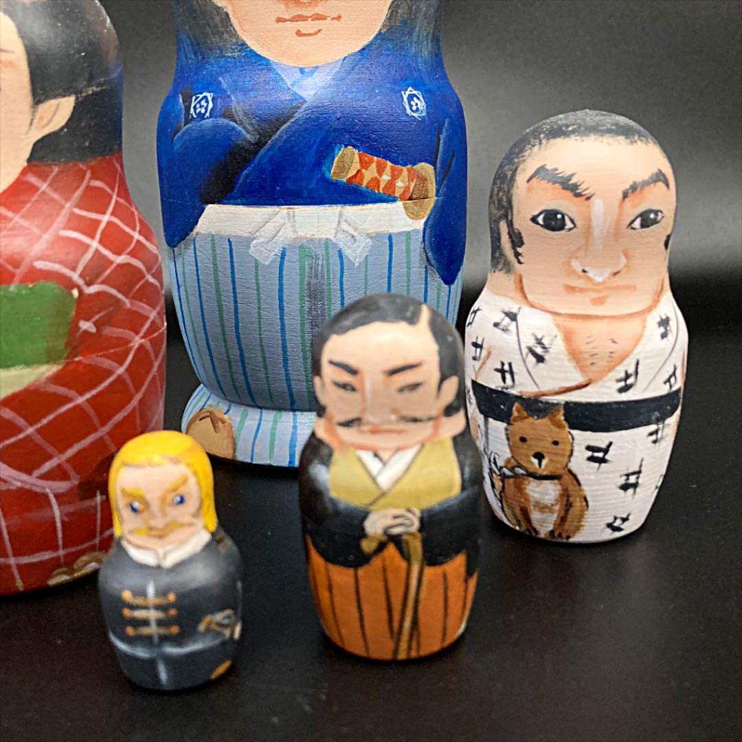 ⭐︎激レア⭐︎日本代表マトリョーシカ Amazon.co.jp: 世界で1つだけ坂本龍馬マトリョーシカ : おもちゃ