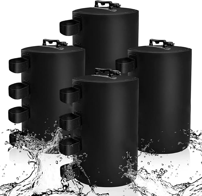 MRWiZMS Gazebo Water Weights Bag, Portable Leg Weights Water Fillable