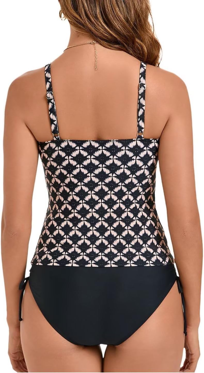 Women Two Piece Rash Guard V-Neck Sleeveless Zipper UPF 50 Surfing Swimsuit,Womens One Piece Swimsuits