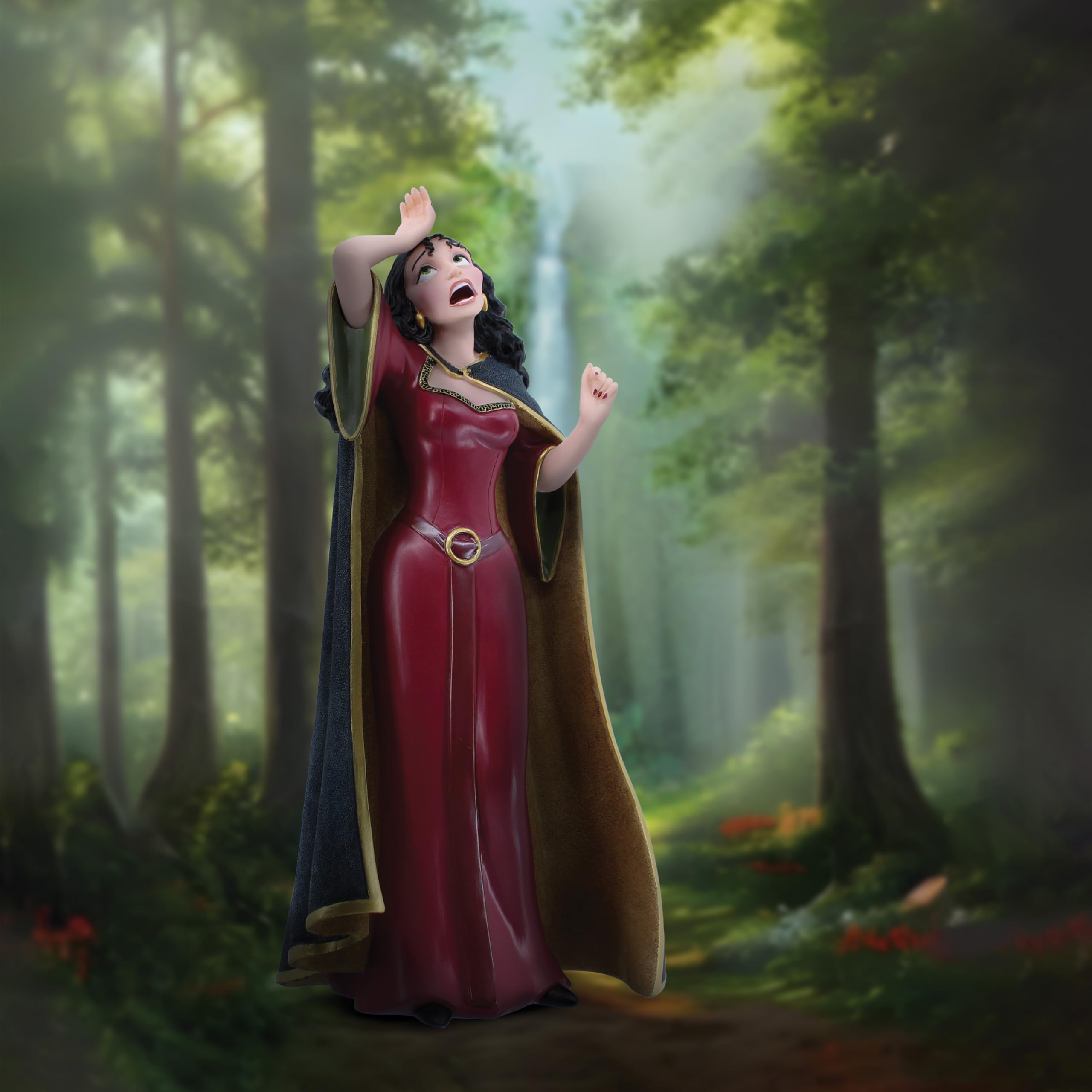 Disney Showcase Mother Gothel Statuetta, Dipinta a Mano, Enesco