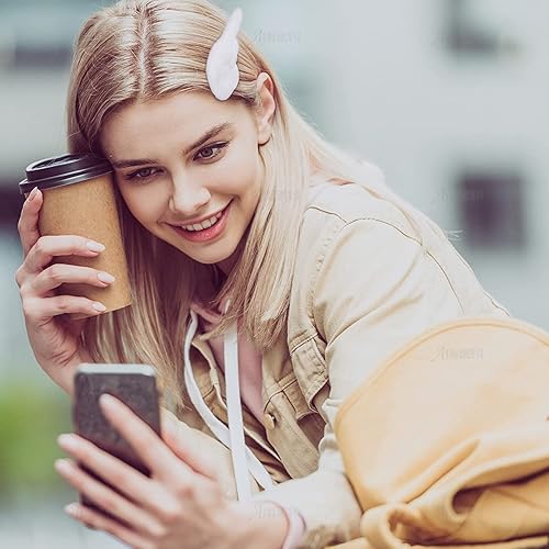 Miniatura 4 de AUEAR, Lovely Plush Angel Wings Hair Clip for Girls Cosplay Costume Party Hair Barrettes Decoration Accessories (1 Pair)