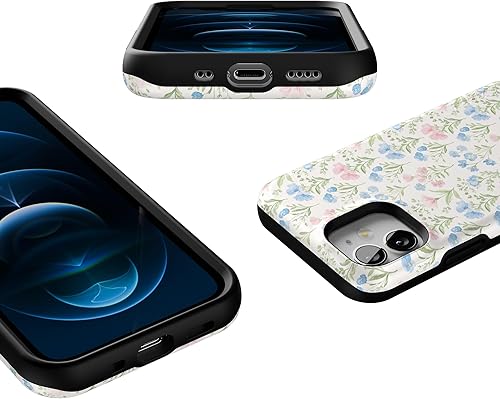 Miniatura 3 de Casely Funda para iPhone 12 Mini  Pastel Garden  Sunday Best  Compatible con MagSafe  Diseño protector audaz