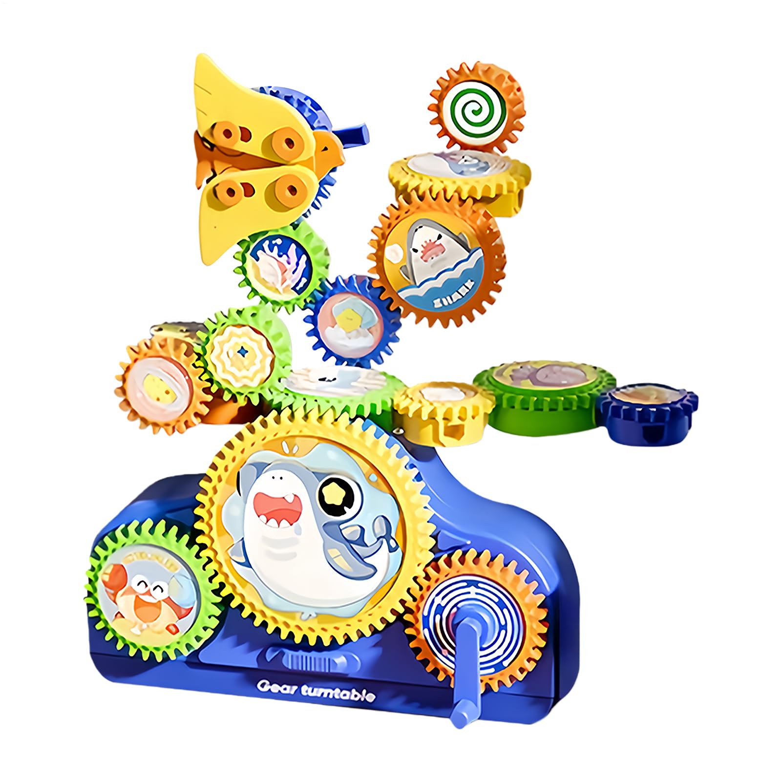Jouet engrenage enfant - Jeu éducatif de construction manuelle - 8