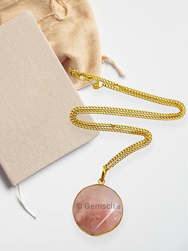 Miniatura 23 de GEMSCITE Colgante de estrella de David de cuarzo de cristal con cadena de 24 pulgadas y cordón de algodón/cuero + bolsa, Piedra, Ágata Cuarzo