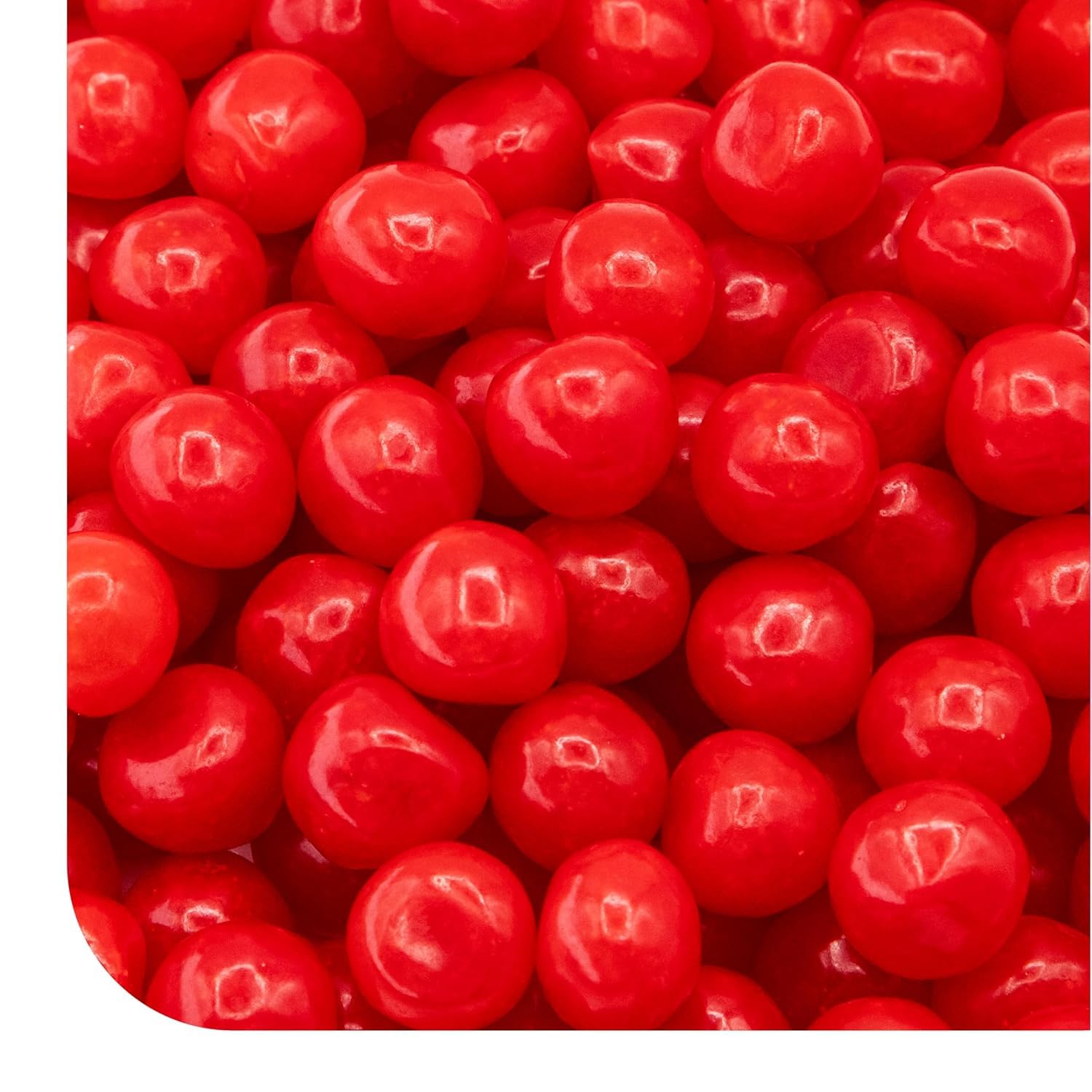 Cherry Sours Candy - 2 Pound Bulk Pack - Nostalgic Cherry Sour Balls for Parties and Everyday Treats - Red Candy for Holiday Buffets - Chewy Sweets - Valentines Candies