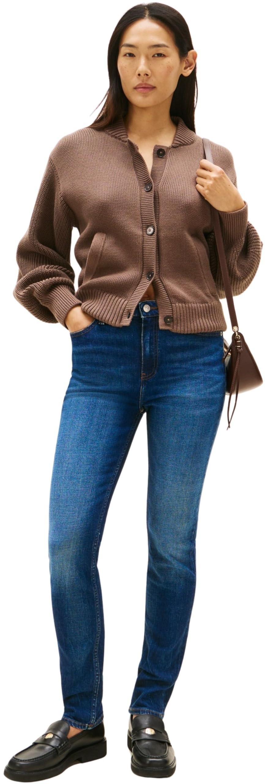 Tommy Hilfiger Dnm New Doreen Slim Rw Ww0ww45684 - Smukły Kobiety