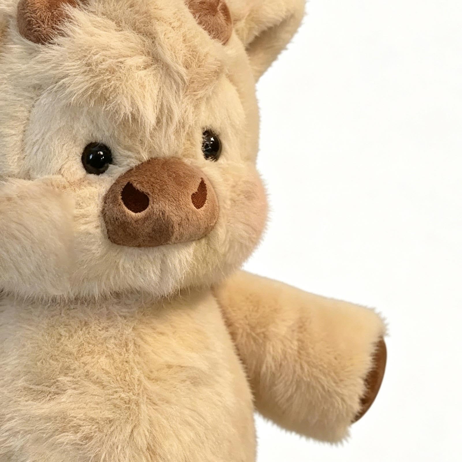 Peluche Muccas Che Corre Con Gambe Mobili - 45cm Cuscino Morbido Soffice Antistress, Peluche Cinghiale E Pecora Per Decorazione Casa, Regalo Per Famiglia Amici Bambini, Allevia Lo Stress Quotidiano