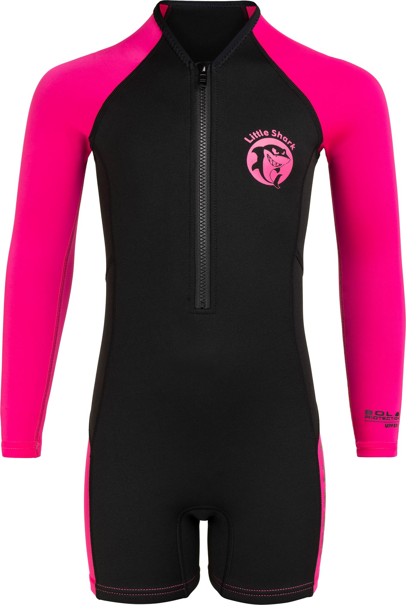 Cressi Little Shark Shorty Wetsuit 2mm - Long Sleeve Combinaison Shorty pour Enfants Mixte