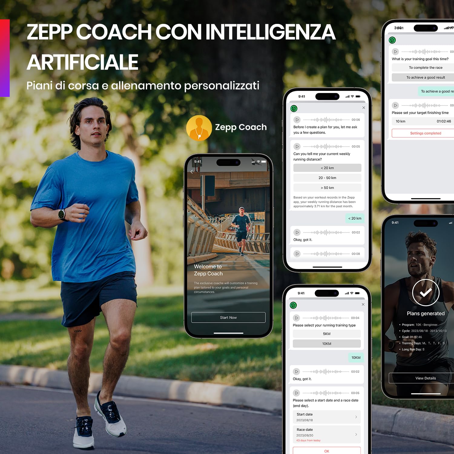 Amazfit Balance Smartwatch 46 mm, Pagamento NFC, AI Fitness Coach, Batteria di 14 Giorni, Monitoraggio del Sonno e della Salute, GPS, 150 Modalità Sportive, Chiamate Bluetooth per Android e iPhone