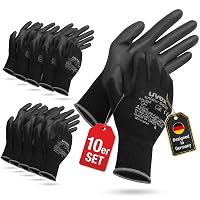 Uvex unipur 6639 Montagehandschuh (10 Paar trocken/leicht feucht) Arbeitshandschuhe