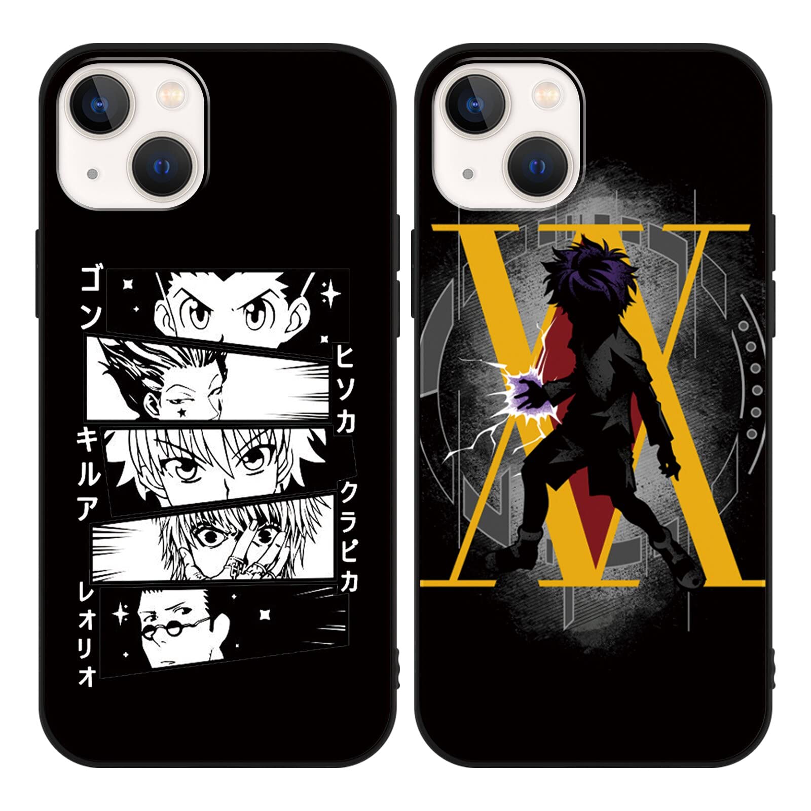 2 Confezioni Custodia per iPhone 11 6.1 Pollici, Anime One Piece Luffy