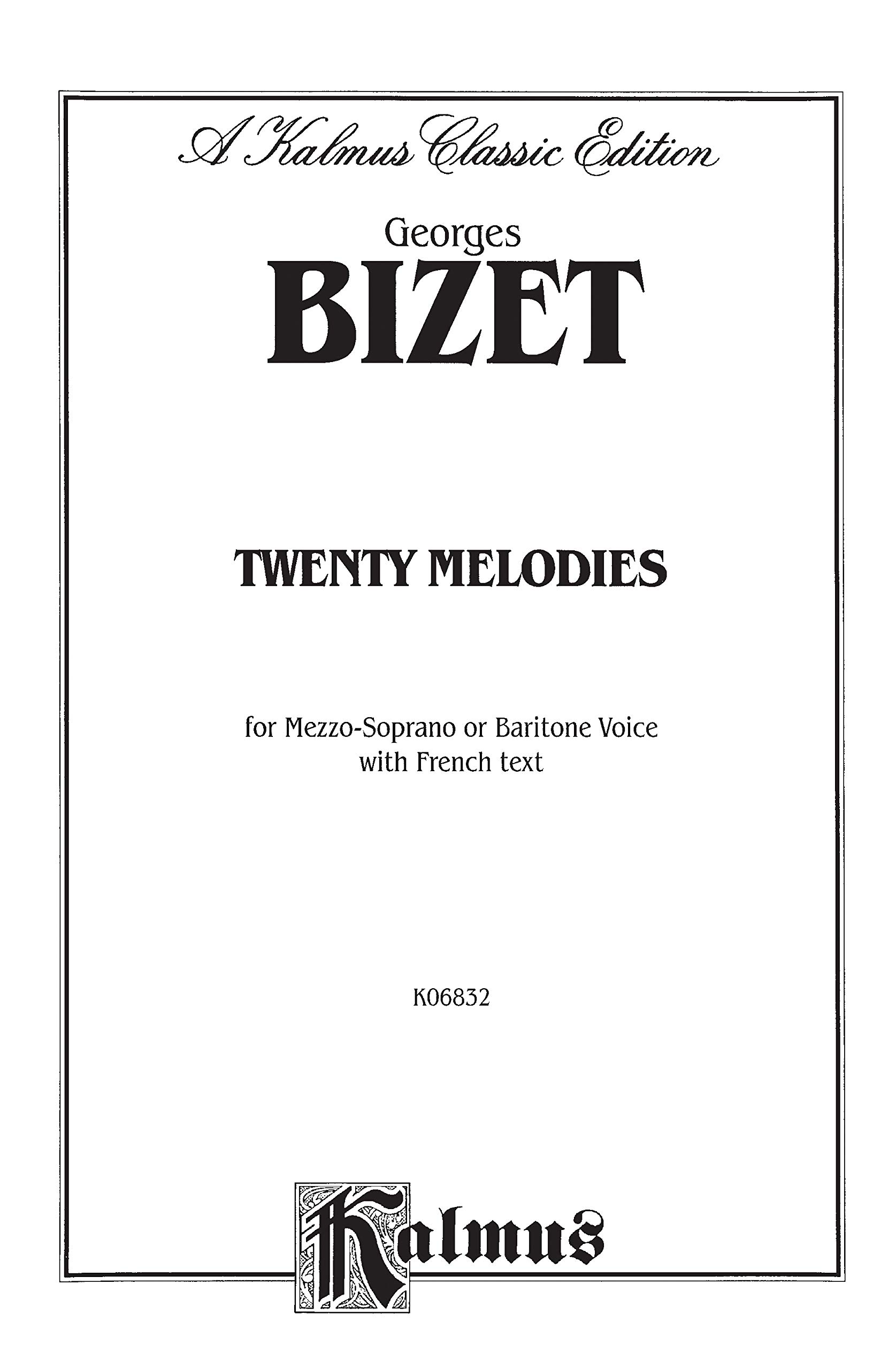 20 Melodies: Mezzo-soprano or Baritone
