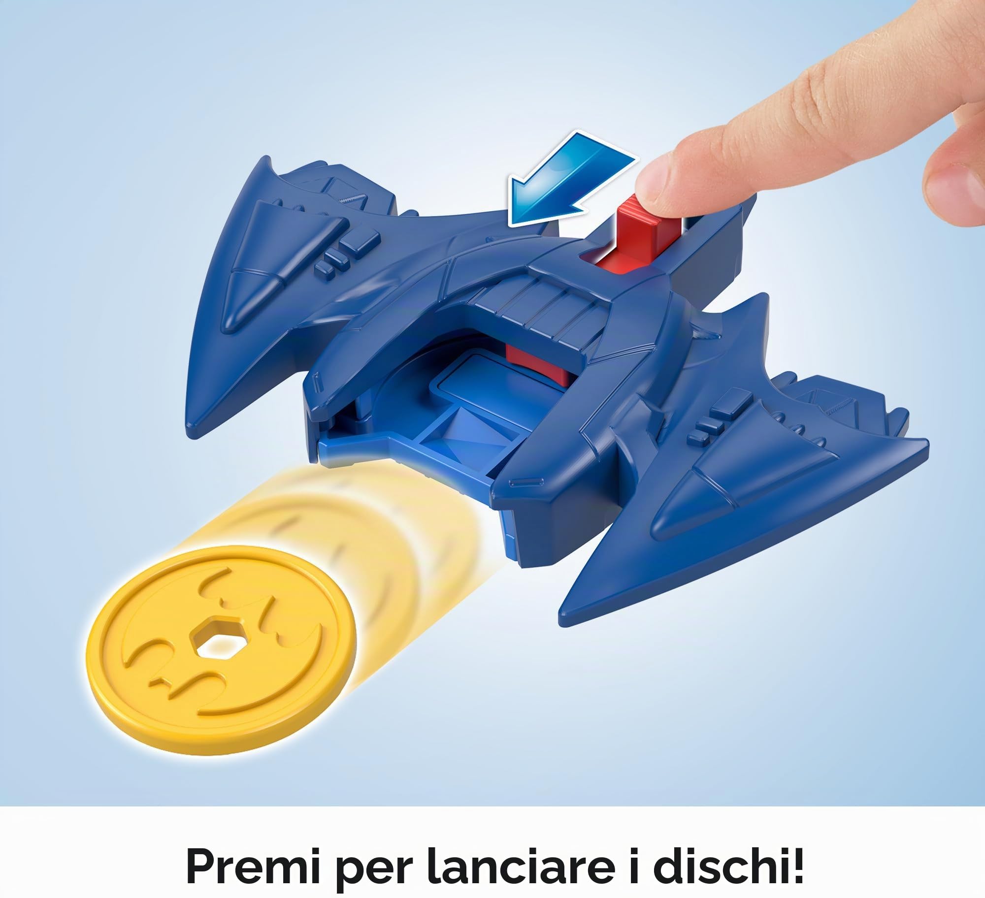 Imaginext DC Super Friends - Multipack Batman, set da 5 personaggi snodati e 7 accessori, include Batglider che lancia i proiettili, avventure di Gotham City, giocattolo per bambini, 3+ anni, HML03