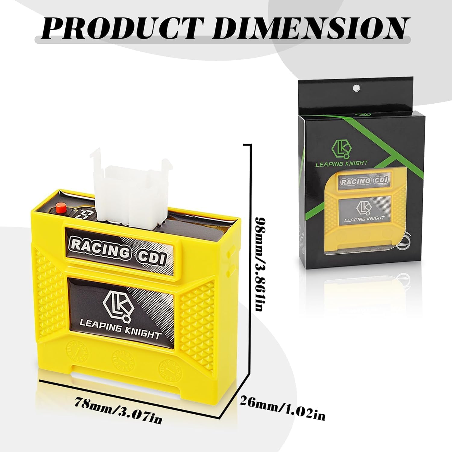 CG125 DC CDI Box High Performance Racing Part Digital Adjustable 9 Ignition Curves fit for CG125 CG150 CG250 Motorcycle Parts