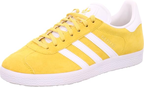 Adidas Gazelle Trainers, yellow / white 