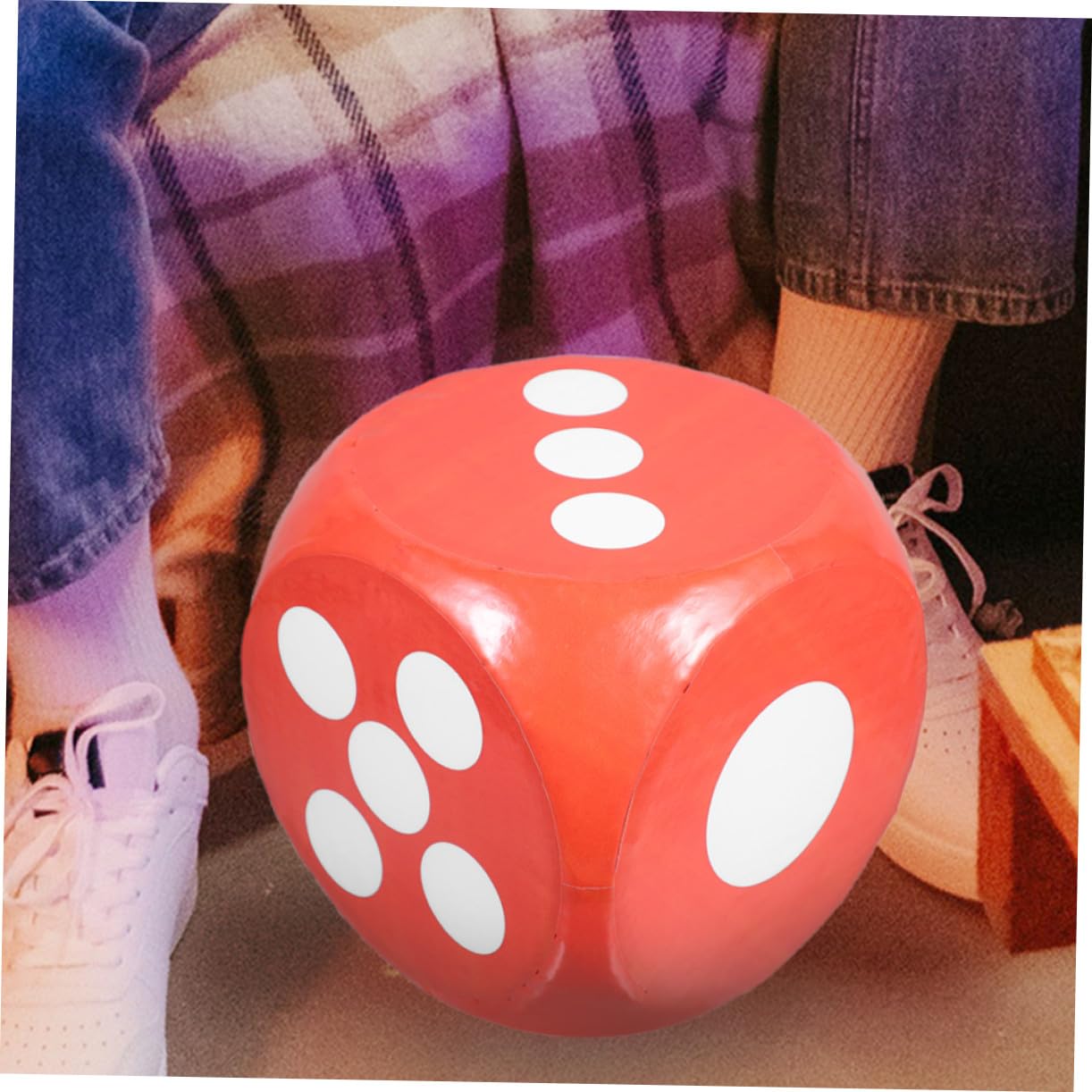 Dados Gigantes de Espuma Roja para Educativos y Fiestas Dados Seguros Habilidades Matemáticas y Actividades Recreativas