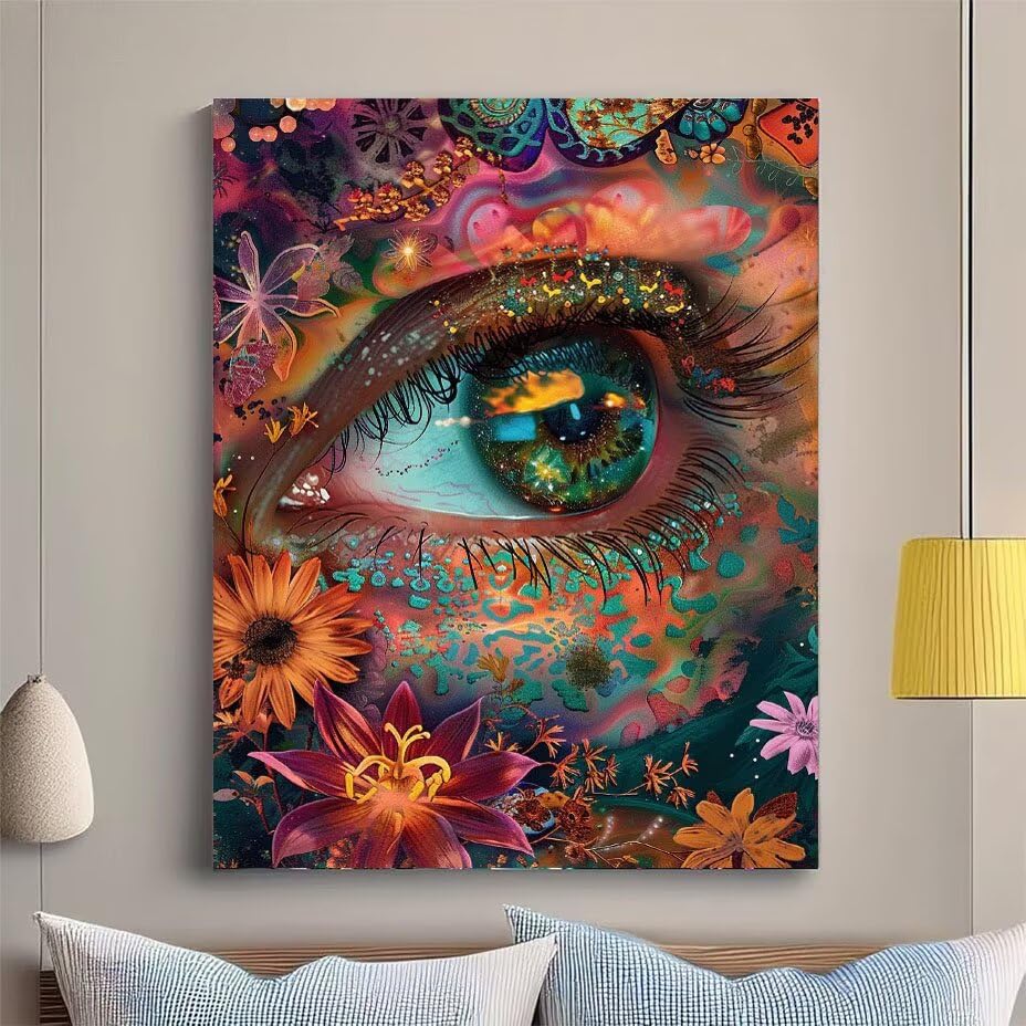 Diamond Art Cristal Point de Croix Toile Grand Format Éclat Durable