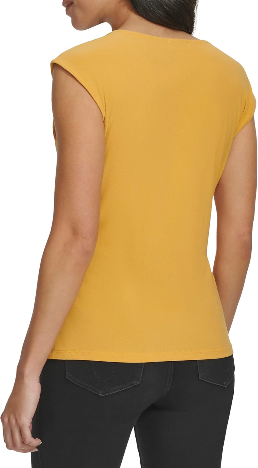 Calvin Klein Women's Knit Sleeveless Blouse