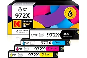 972X Ink Cartridge, Compatible Ink Cartridge Replacement for HP 972A Ink to...