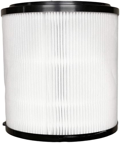 Nispira kj150f-c02 - Filtro de repuesto para purificador de aire SilverOnyx de 5 velocidades modelo 8541832765 con ionizador 4 en 1 True HEPA UVC