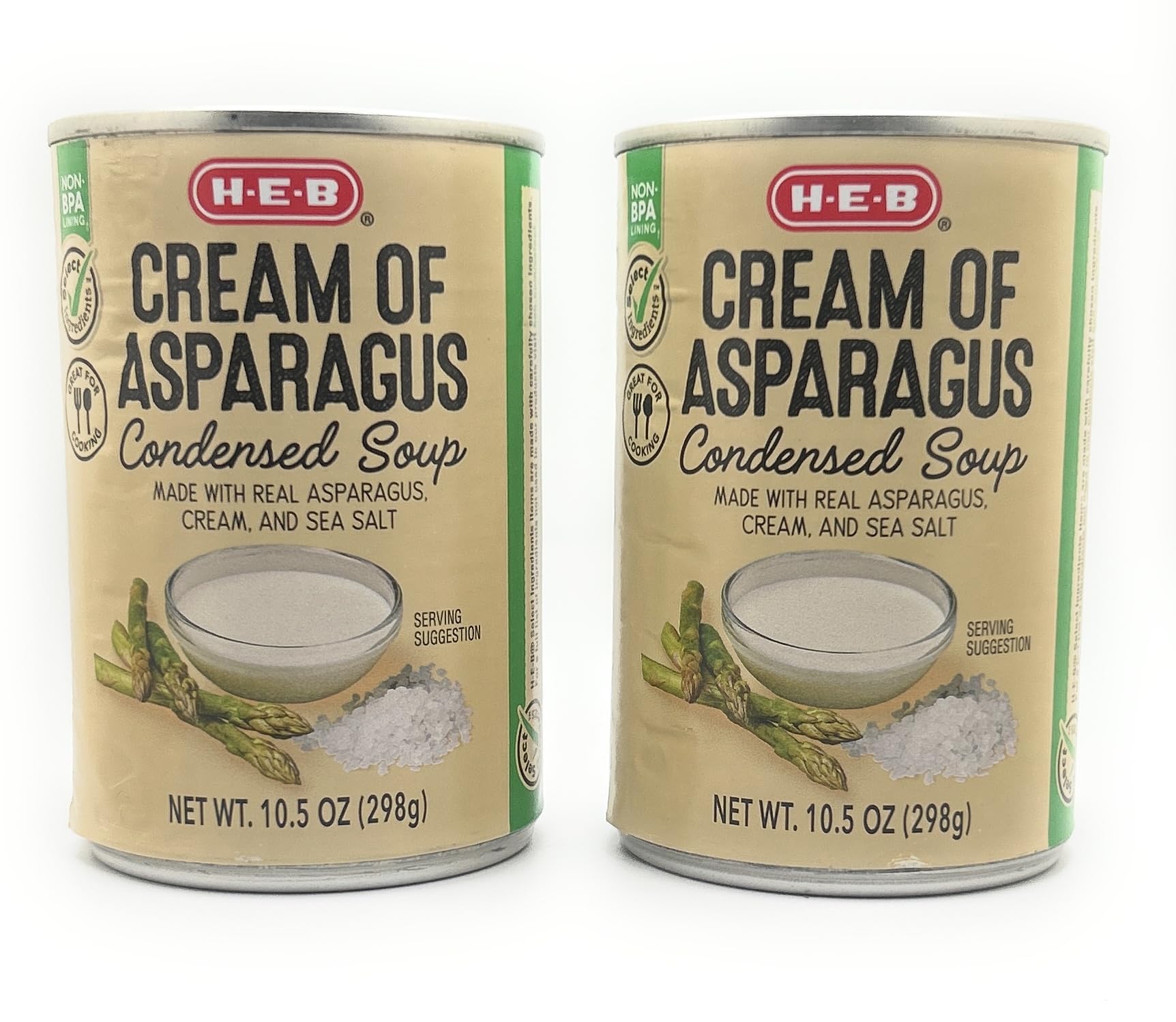 Amazon.com : HEB Condensed Cream Soup 10.5oz - 2 cans (Cream of