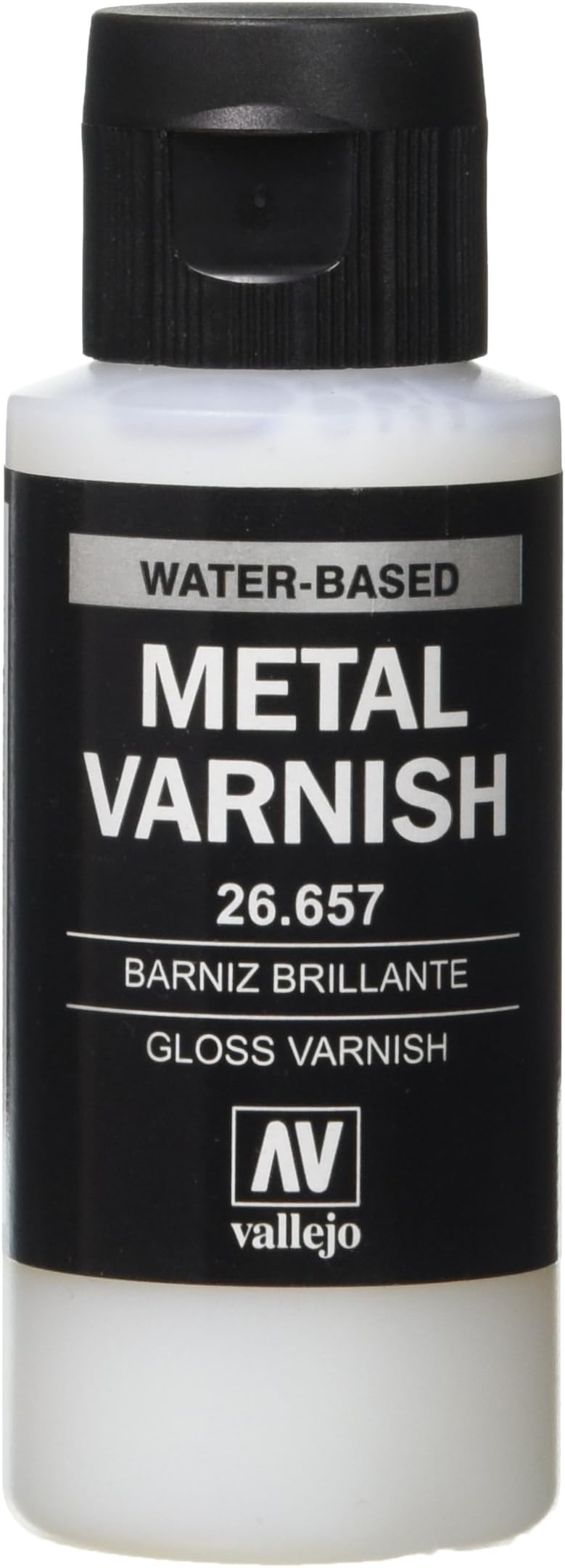 Vallejo Gloss Varnish Metal, 60ml