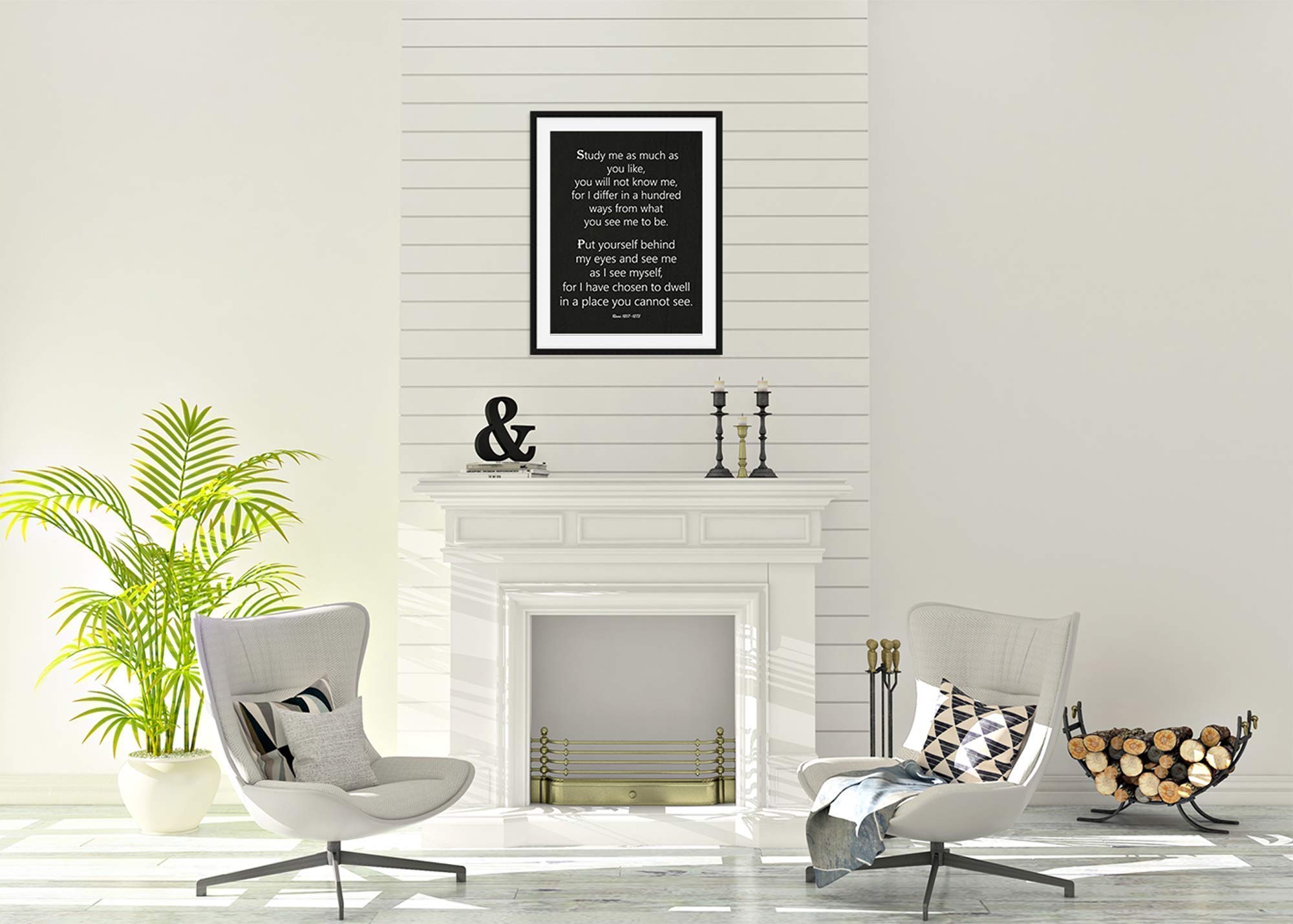 Regenbogen Wanddekoration 'In This Room You Matter' - Leinwand 27,9x35,6 Cm Für Mehr Diversität & Toleranz