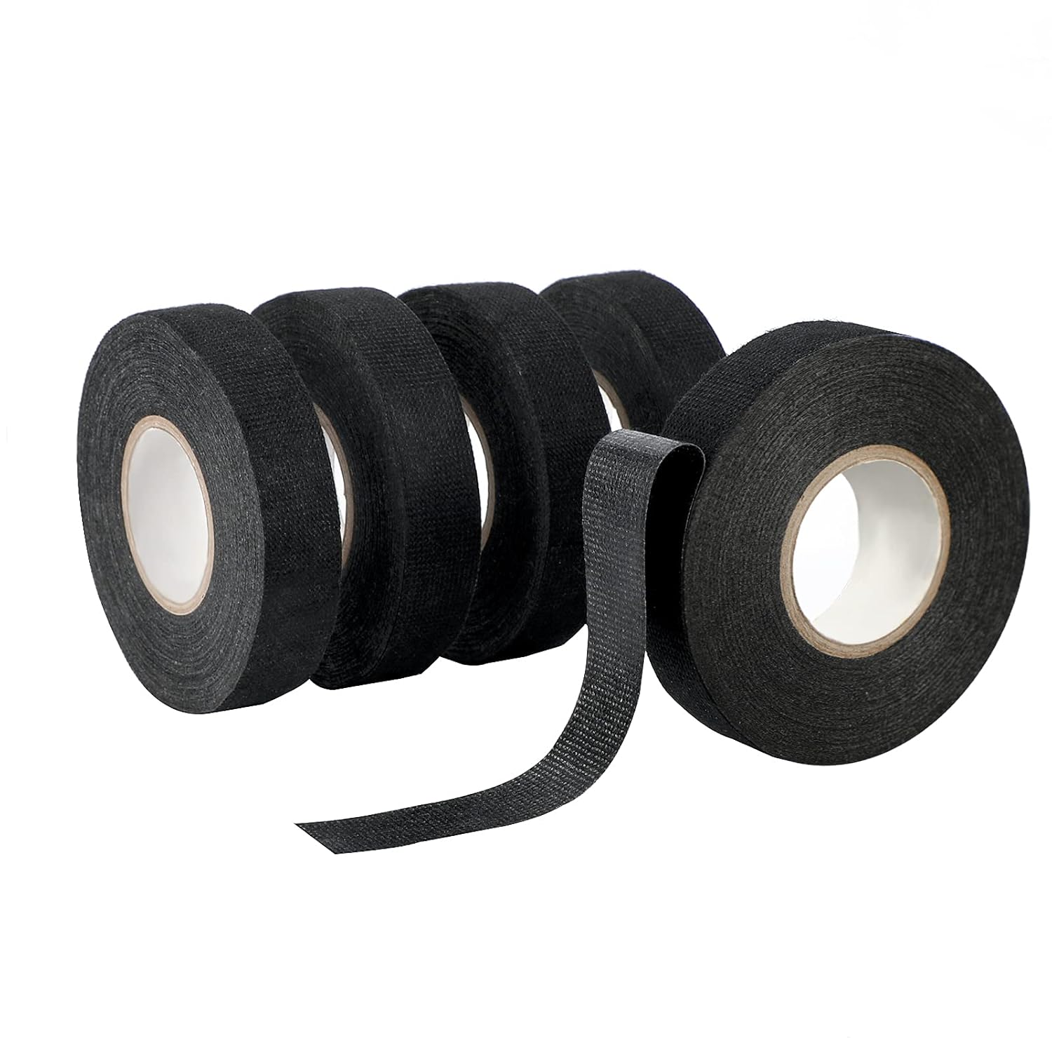 SAVITA 5 Rolls of Harness Tape, Heat Resistant Fabric Cloth Tape
