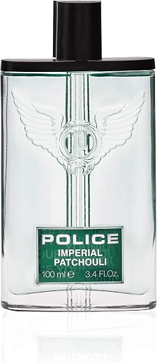 Police Imperial Patchouli EDT 100ml for Men | Long Lasting Fresh Citrus Woody Fragrance | Bergamot, Mandarin, Aromatic Spi...