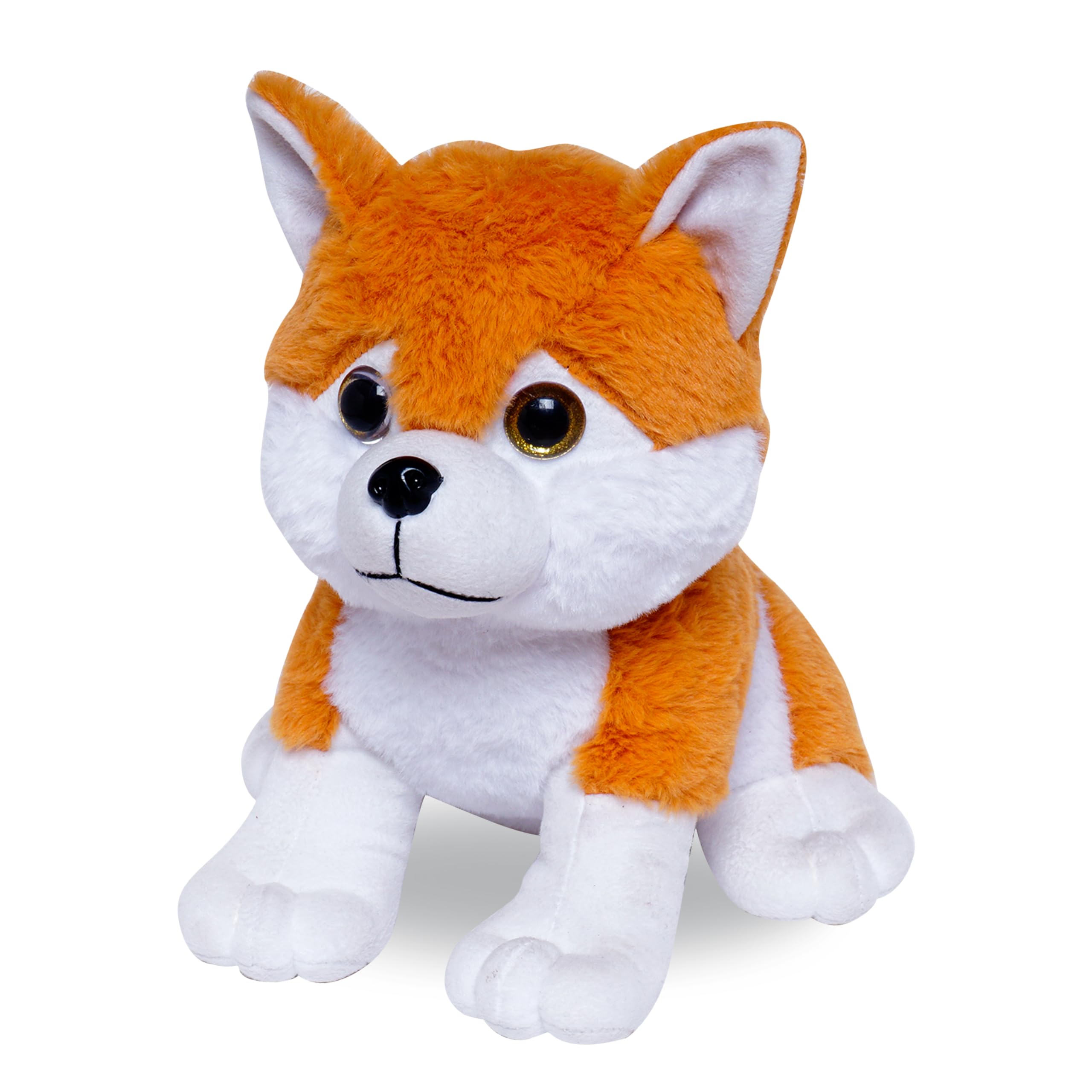 Chamantricks Husky Dog Plush Toy for Boys & Girls | Plush Husky Dog Stuffed Animal Puppy Soft Toy | Brown (B0D46P25RC) Amazon Price History, Amazon Price Tracker