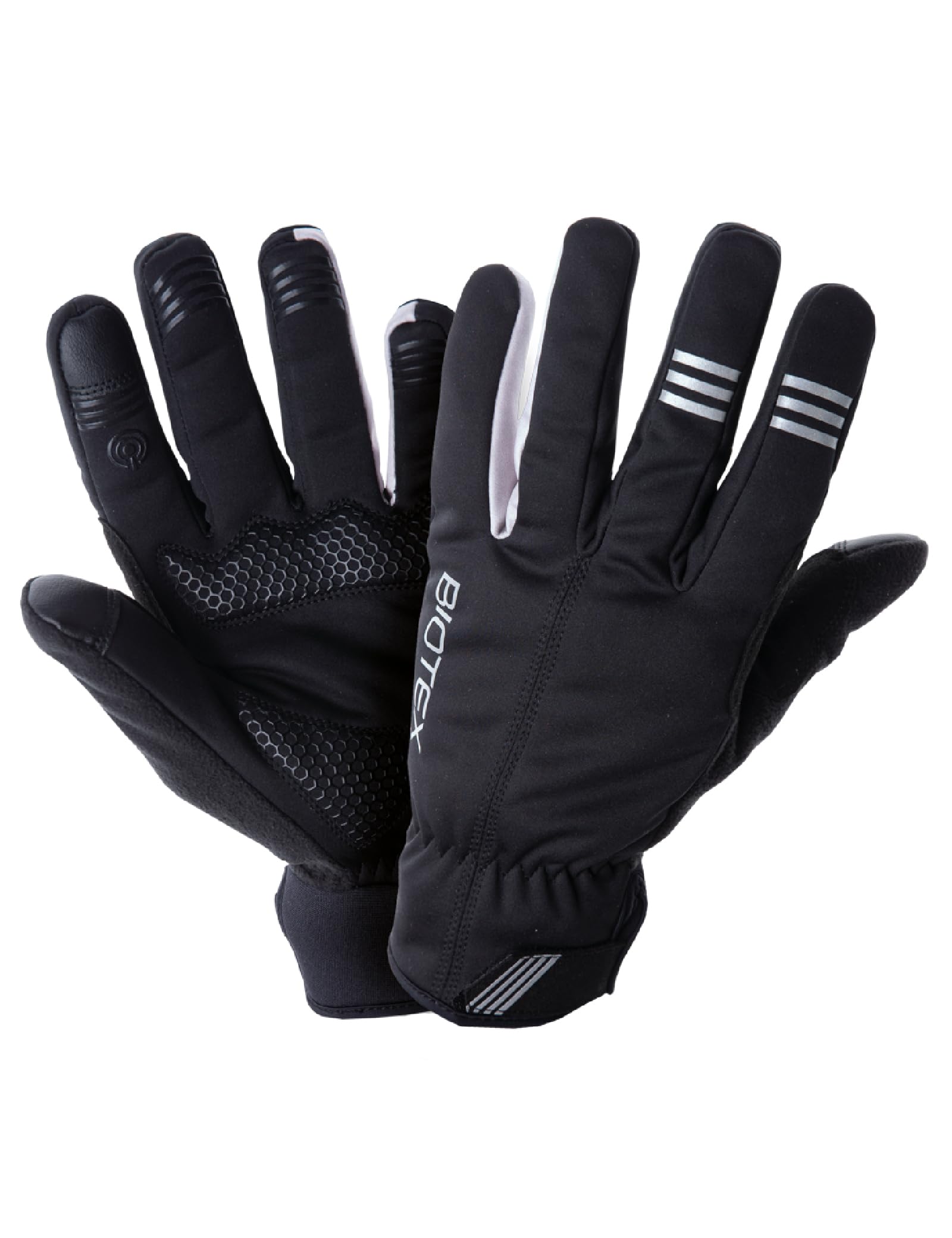 BIOTEX Guanti Termici Extrawinter per Bici a Dita Lunghe, Protezione da Vento e Pioggia, ideale per Ciclismo su Strada o MTB