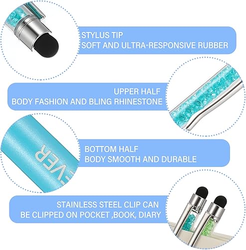 Miniatura 3 de Laumoi Regalos de agradecimiento para empleados, bolígrafos motivacionales inspiradores, bolígrafos de agradecimiento, 2 en 1, lápiz capacitivo de